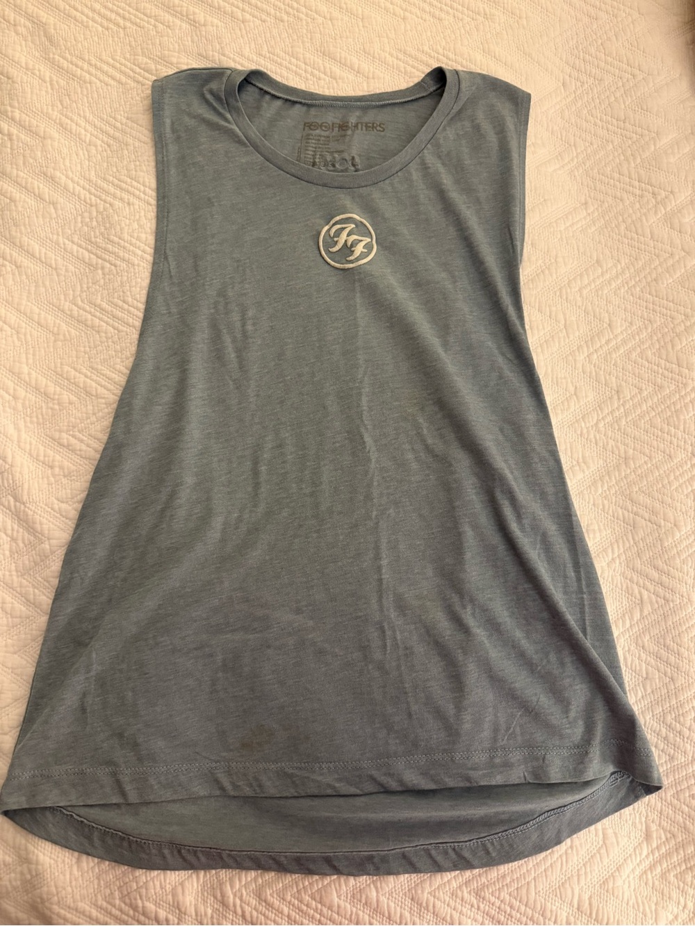 Womens Sleeveless Foo Fighters Logo Tank - 2023 Tour